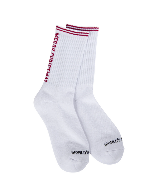 WORLD'S SOFTEST SOCK HOLIDAY SPORT CREW, MERRY CHRISTMAS