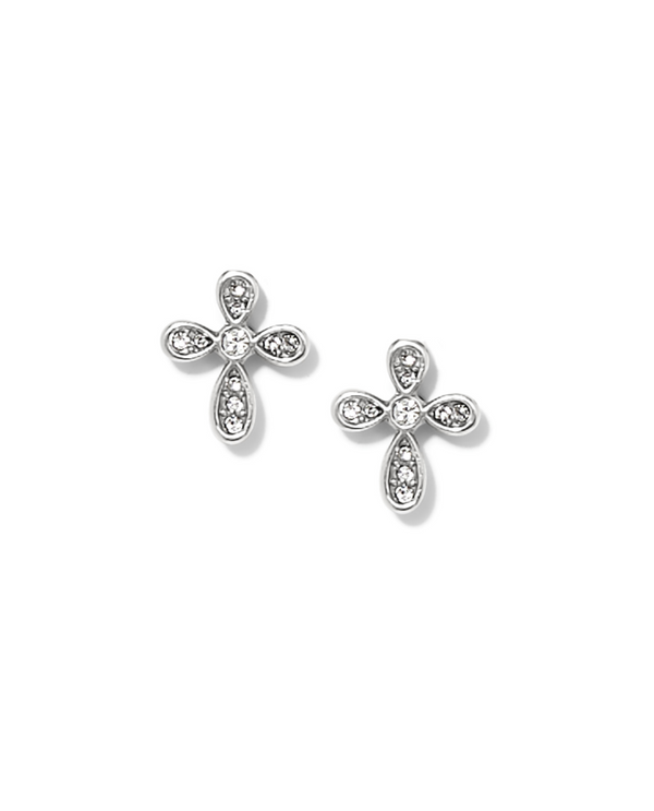 BRIGHTON JA0074 ENCHANTING CROSS EARRINGS