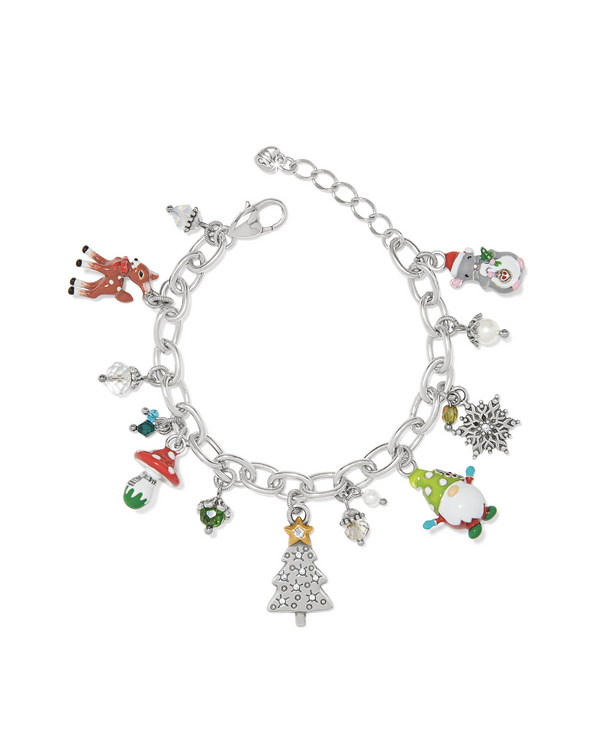 BRIGHTON JF0288 CHRISTMAS FOREST CHARM BRACELET