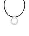 BRIGHTON JM7632 PRETTY TOUGH ARCH LEATHER NECKLACE