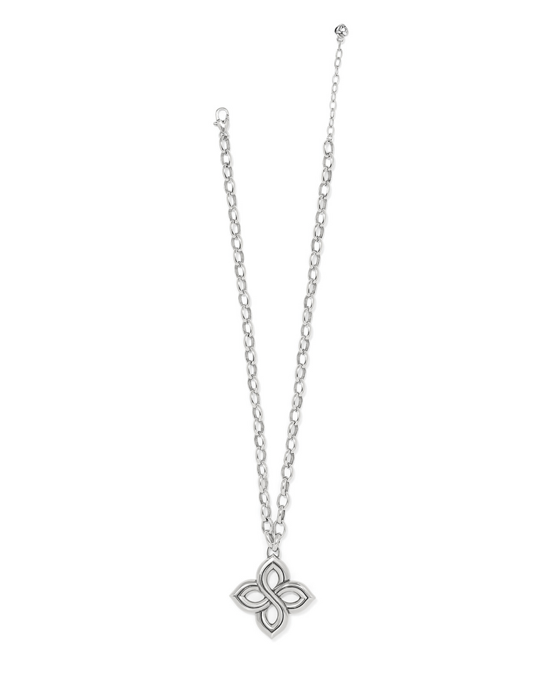 BRIGHTON JM7630 INTERLOK FLORAL NECKLACE