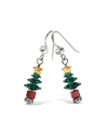 BRIGHTON JA4463 TINSEL TOWN TREE FRENCH WIRE EARRINGS