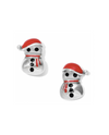 BRIGHTON J22003 SNOWMAN MINI POST EARRINGS