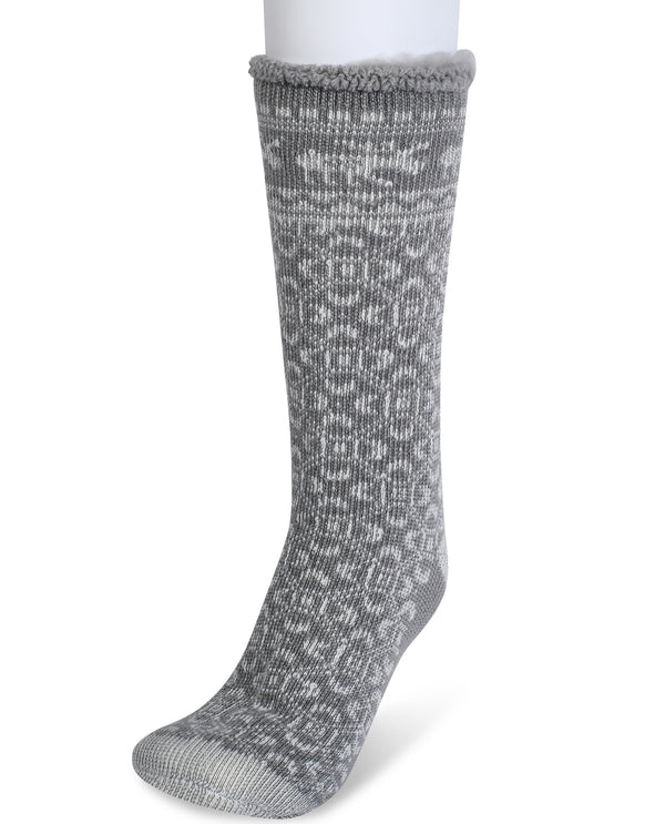 10005020 WOMENS MOOSE NORDIC THERM INSULATED SOCK GREY