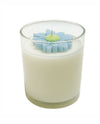10 OZ DAISY CANDLE 74010 LIGHT BLUE