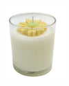 10 OZ DAISY CANDLE 74010 SOFT YELLOW