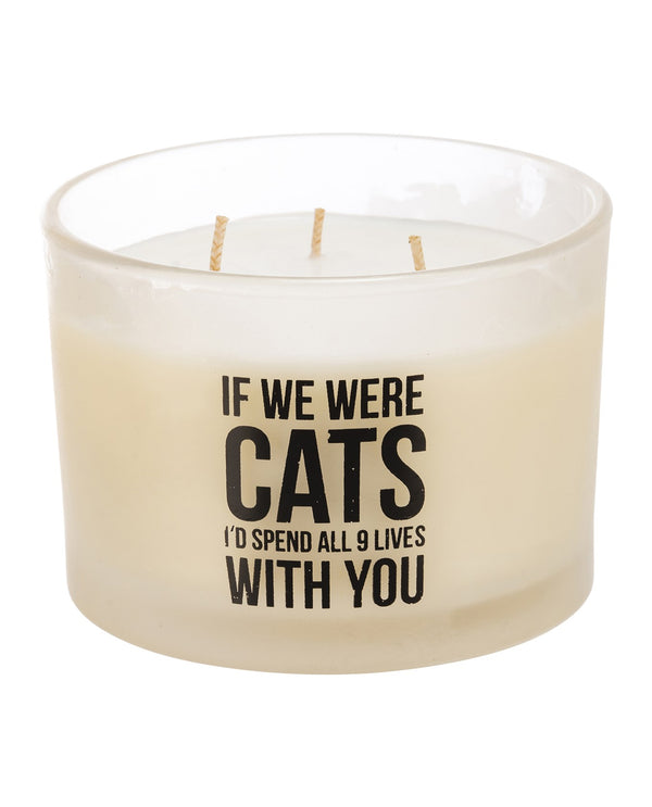 111616 I'D SPEND ALL 9 LIVES WITH YOU JAR CANDLE