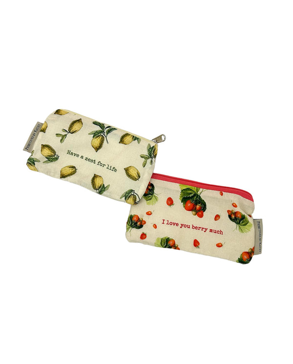 111833 FRUIT EVERYTHING POUCH SET