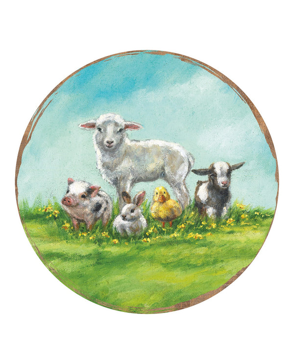 111952 SPRING ANIMALS PAPER PLACEMAT