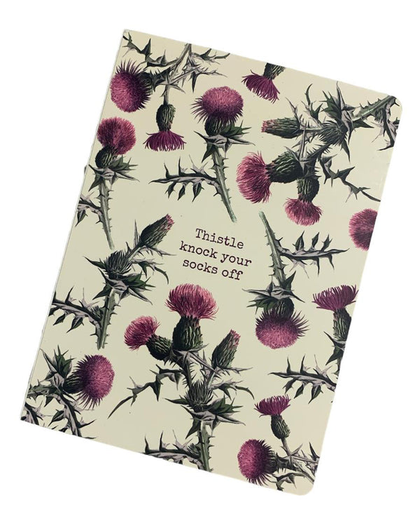 112183 THISTLE KNOCK YOUR SOCKS OFF JOURNAL