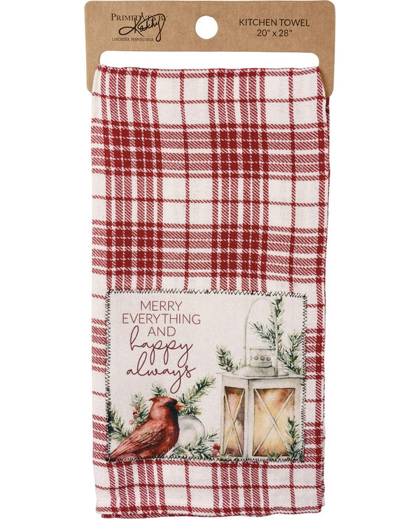 113630 MERRY EVERYTHING TOWEL