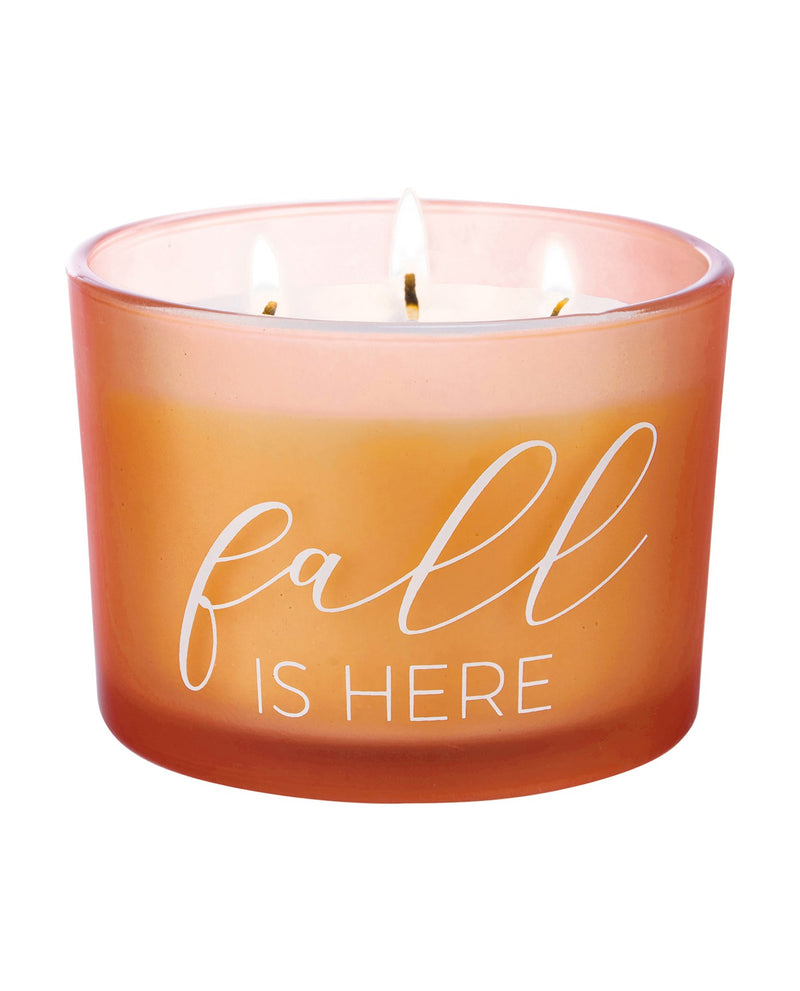 114705 FALL IS HERE JAR CANDLE