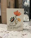 115745 SING WITH GRATITUDE BLOCK SIGN