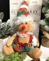 12353 PLAID GINGERBREAD STANDER GINGERBREAD LADY