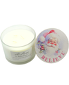 12oz Holiday Hearth Candle Collection 74967 SANTA/HOME FOR THE HOLIDAYS