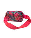 15691 PRINT BELT BAG HOT PINK