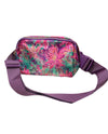 15691 PRINT BELT BAG PURPLE