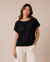 NINETY NS1673 SS SWEATER