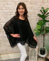 MADE IN ITALY 1688 SILK TOP black