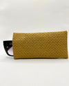 1704 BRAID PATTERN SOFT EYEGLASS POUCH CAMEL