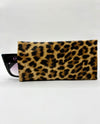 1705 ANIMAL PRINT EYEGLASS POUCH CAMEL