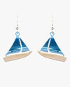 D'EARS 1827 SMALL SAILBOAT WIRE EARRINGS