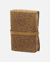 19027A LEATHER FLORAL EMBOSSED JOURNAL LATTE