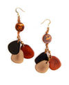 TAGUA 1E252 ALLISON EARRING BLACK COMBO