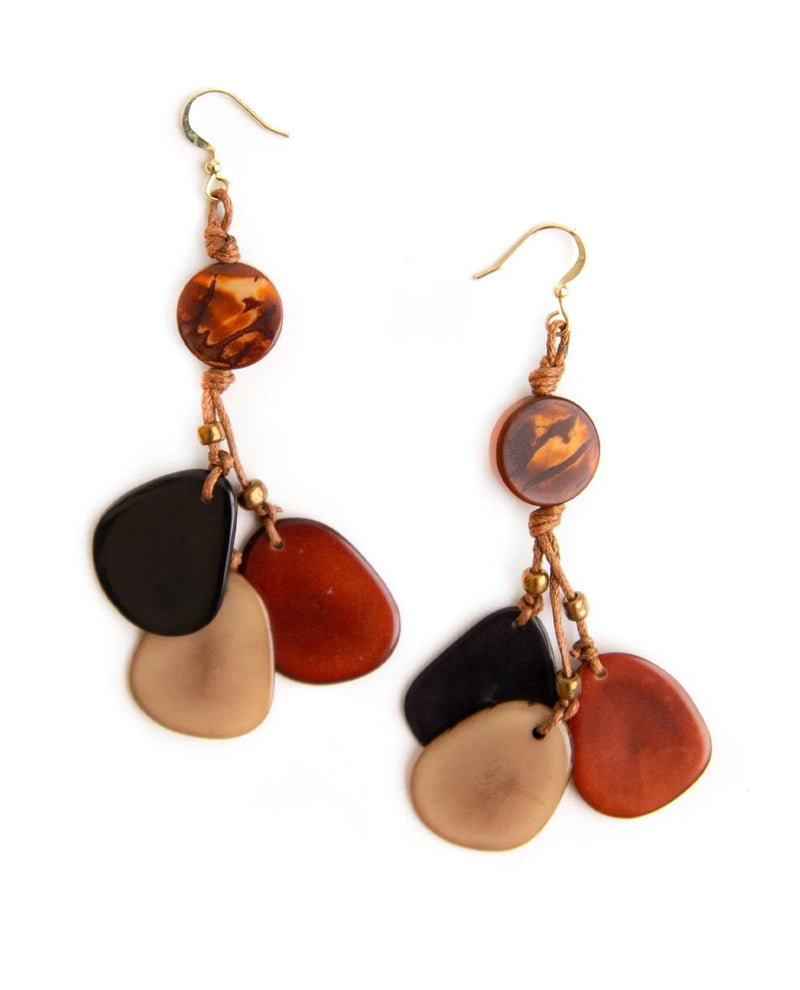 TAGUA 1E252 ALLISON EARRING BLACK COMBO