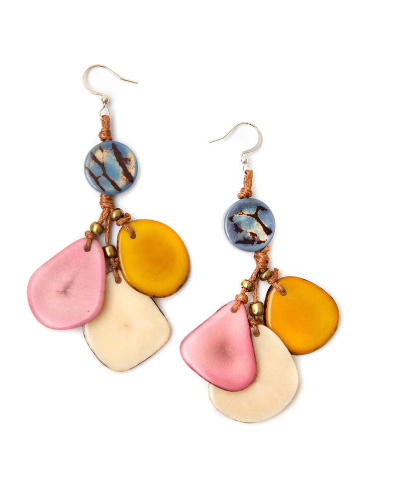 TAGUA 1E252 ALLISON EARRING PASTEL MULTI