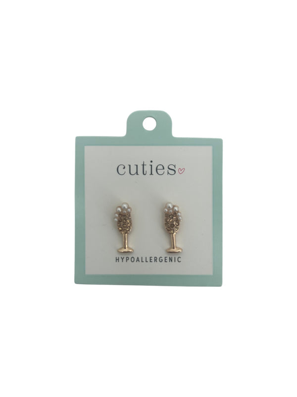 CUTIES HYPOALLERGENIC BUBBLY EARRINGS 8170277