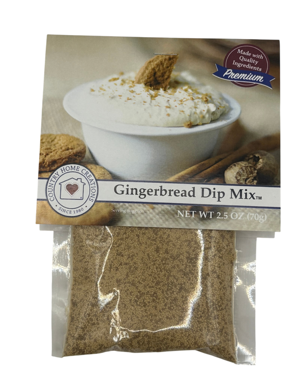 2.5OZ GINGERBREAD DIP MIX