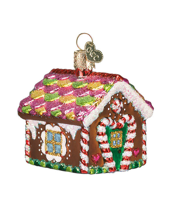 OLD WORLD CHRISTMAS GINGERBREAD HOUSE