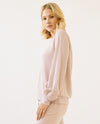 MYSTREE 20066 BRUSHED TERRY PULLOVER BLUSH