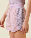 MYSTREE 20252 PATCH PRINT SHORT LAVENDER MIX