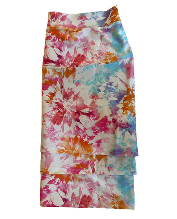 ETHYL 210626 PRINT LAYERED SKIRT