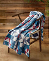 21PK28096C5060 STAR PATRIOTIC THROW