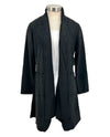 RADZOLI 22523 FAUX SUEDE JACKET BLACK