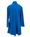 RADZOLI 22523 FAUX SUEDE JACKET ROYAL