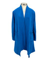 RADZOLI 22523 FAUX SUEDE JACKET ROYAL