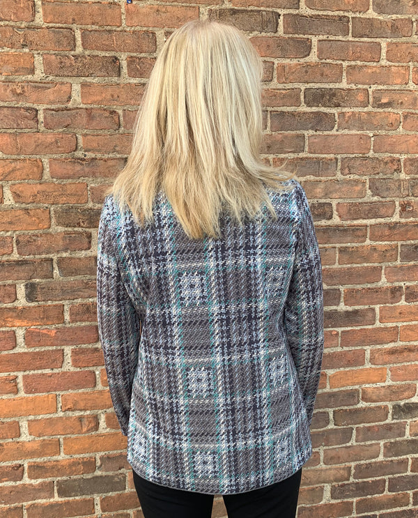 RADZOLI 22532 PRINT JACKET WITH POCKETS