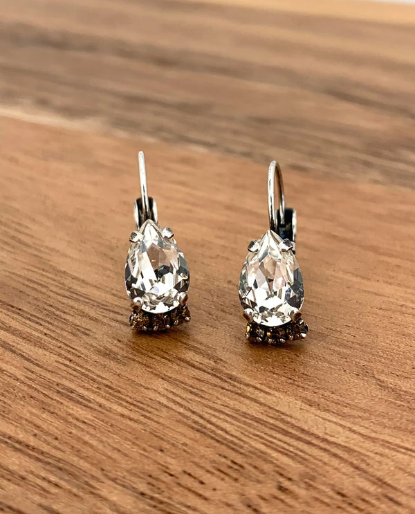 Rachel Marie Designs Priya Crystal Earring clear