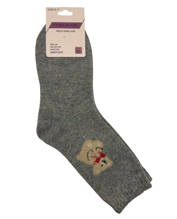 270753 BEAR WOOL BLEND SOCK