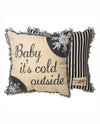 28209 BABY IT'S COLD PILLOW