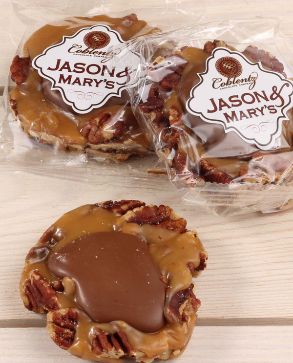 2OZ  MILK CHOCOLATE PECAN SNAPPER