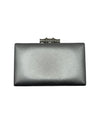 3392 FRAME EVENING BAG silver
