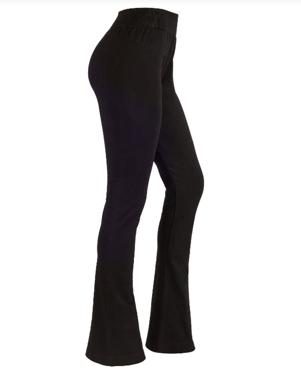 340SL FLARE LEG YOGA LEGGINGS black