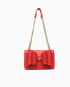SCARLET BOWTIE DUAL CROSSBODY BAG X7CA80 RED