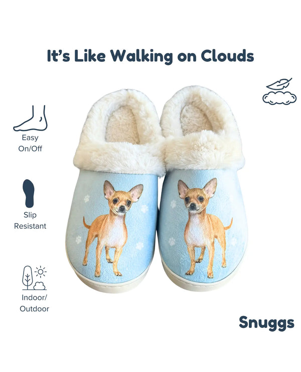 E&S SNUGGS 388-10 CHIHUAHUA SLIPPERS