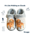 E&S SNUGGS 388-13 DACHSHUND SLIPPERS